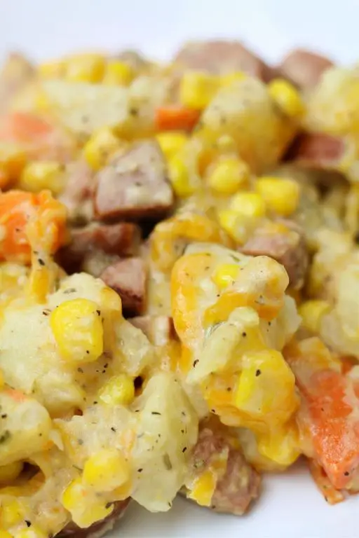 Instant Potato and Sausage Bake