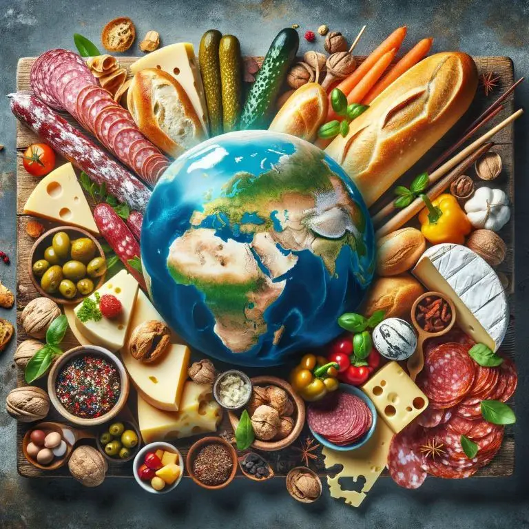 International Charcuterie Board with Global Meats