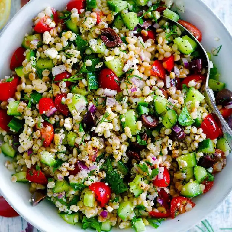 Israeli Couscous Salad