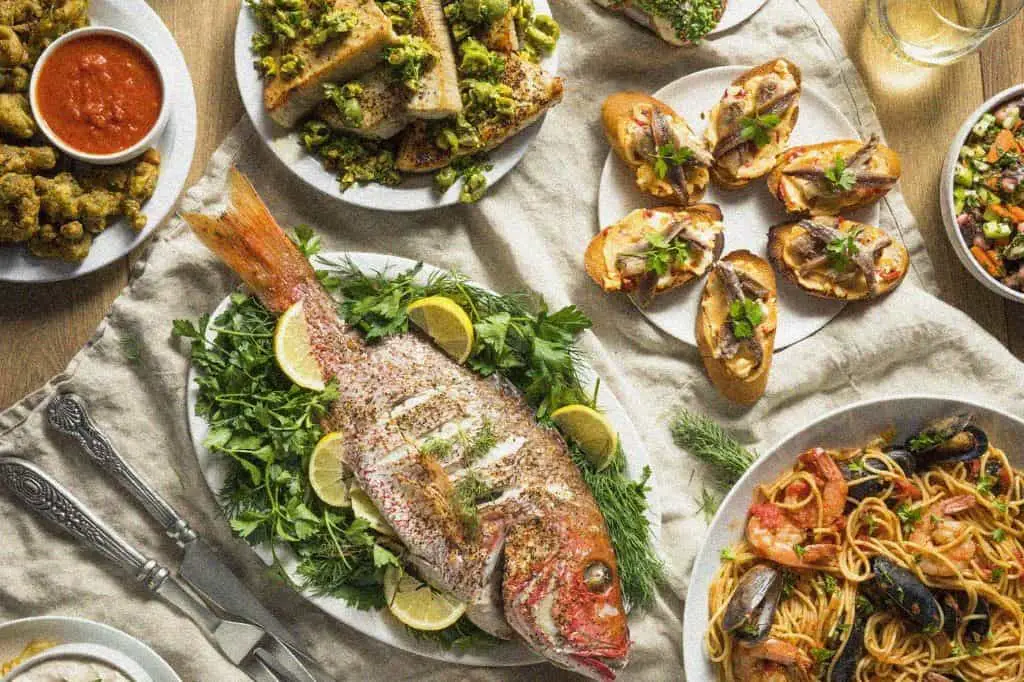 Italian Feast of the Seven Fishes