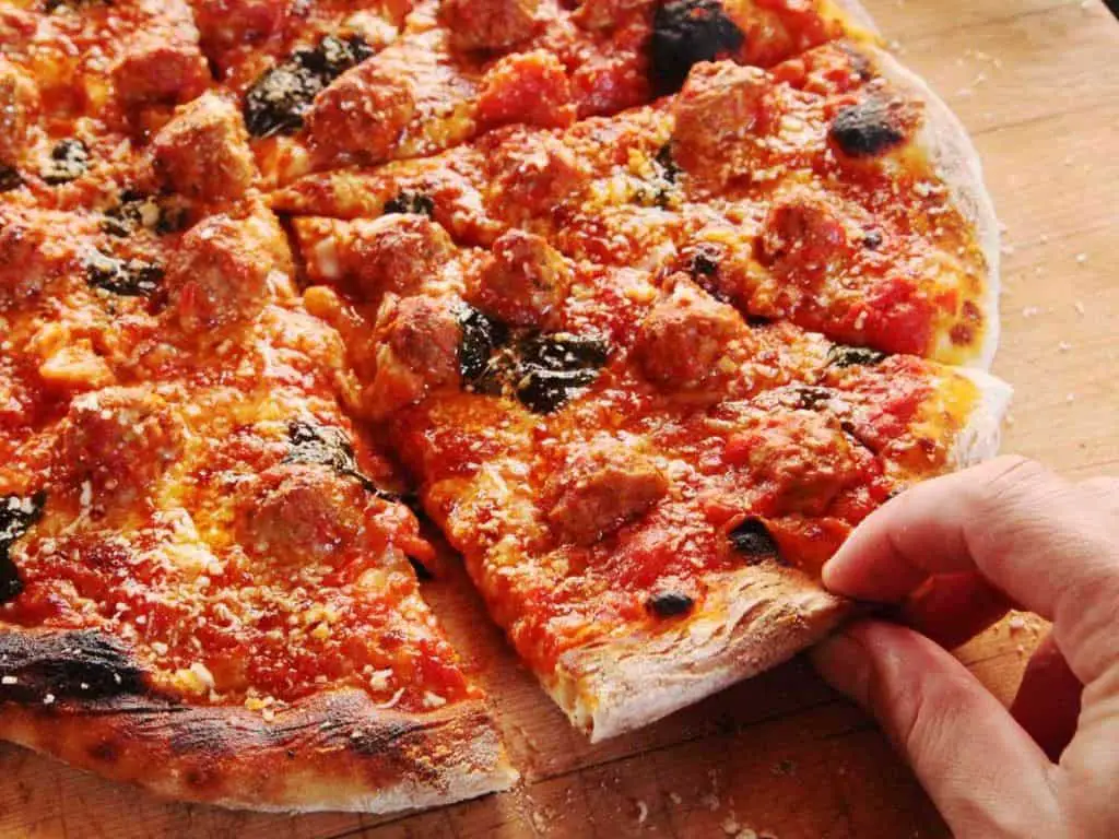 Italian Meatball Pizza