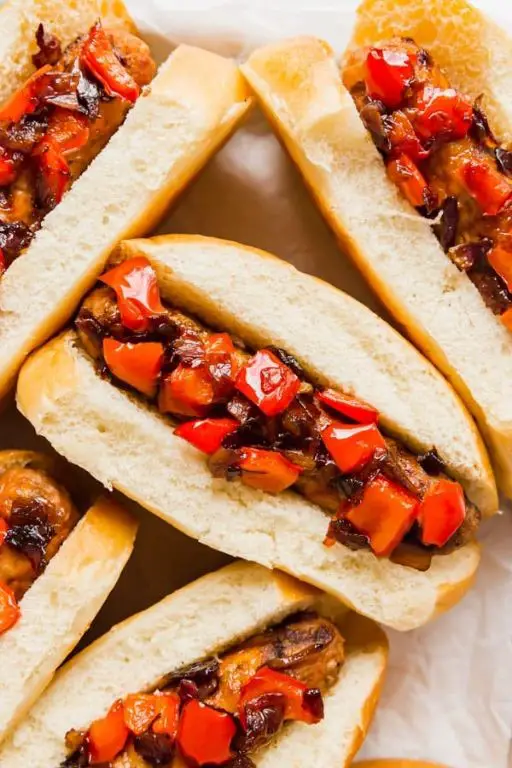 Italian Sausage and Caramelized Onion Hoagie