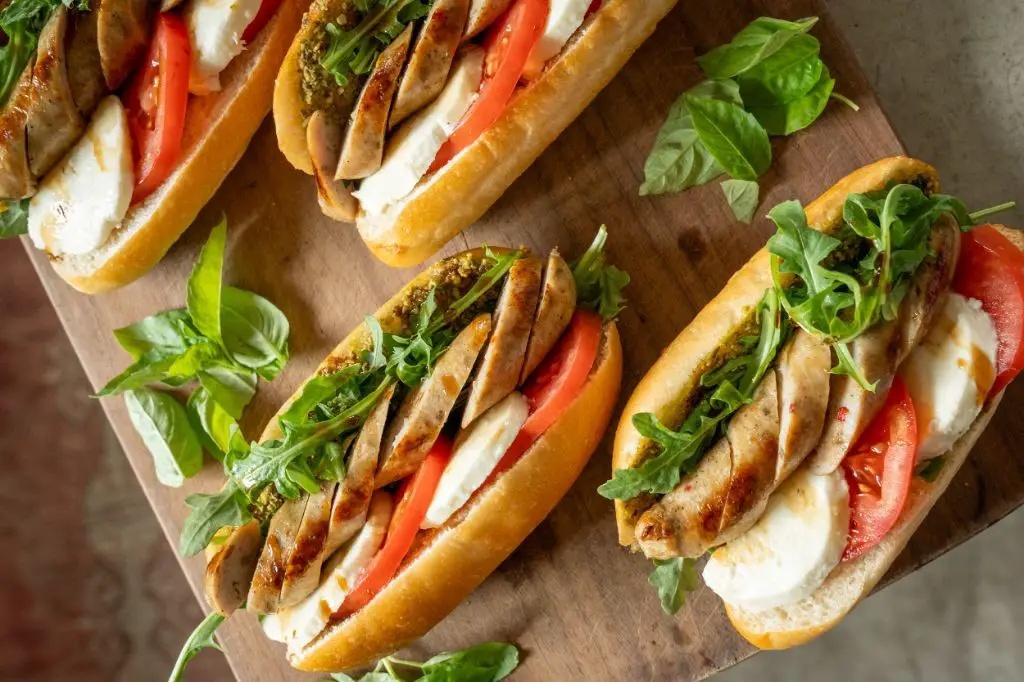 Italian Sausage and Mozzarella Panini
