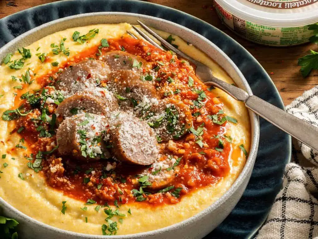 Italian Sausage and Polenta