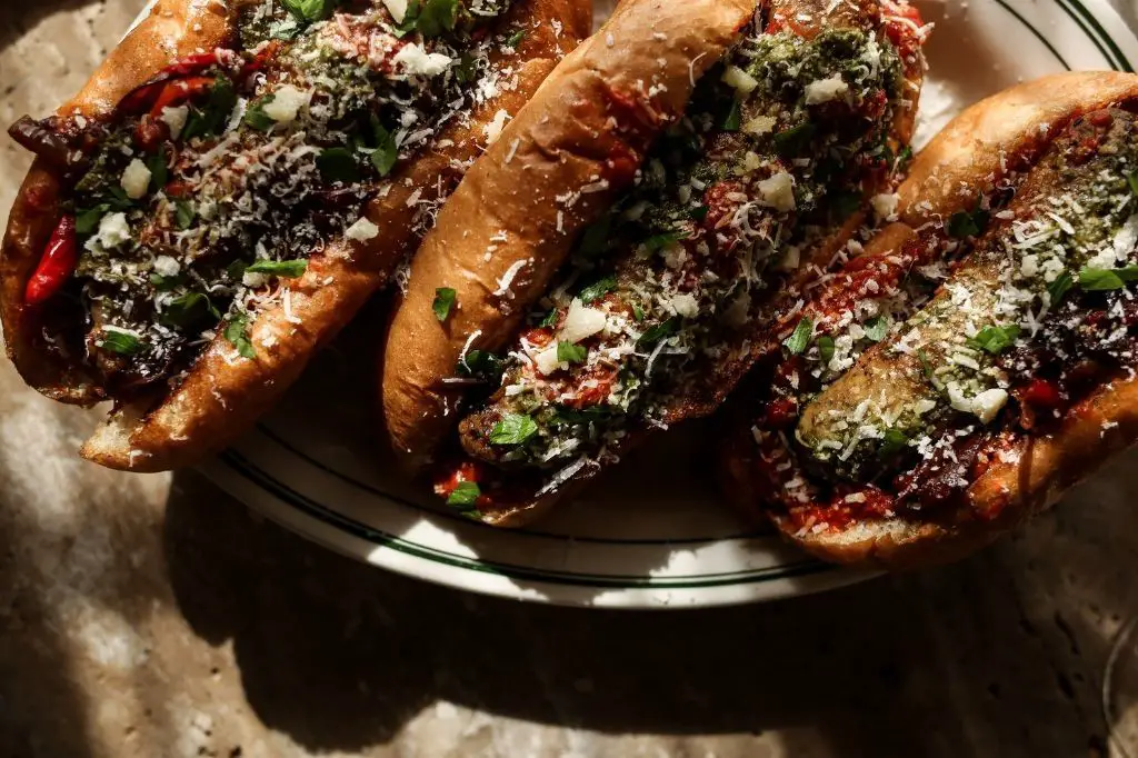 Italian Sausage and Provolone Grinder