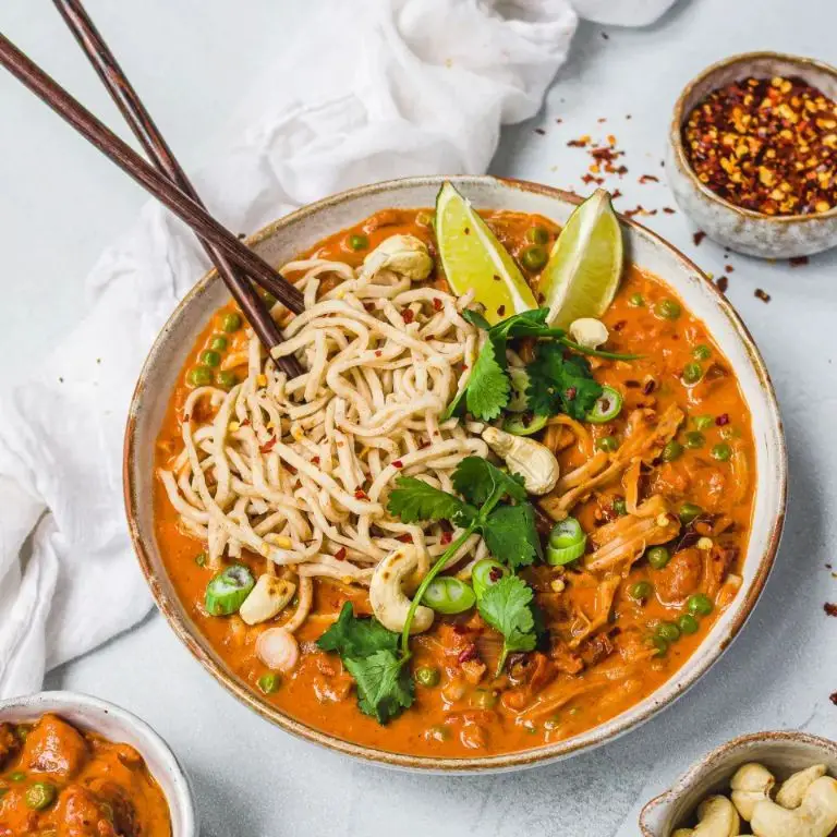 Jackfruit and Coconut Curry Noodles