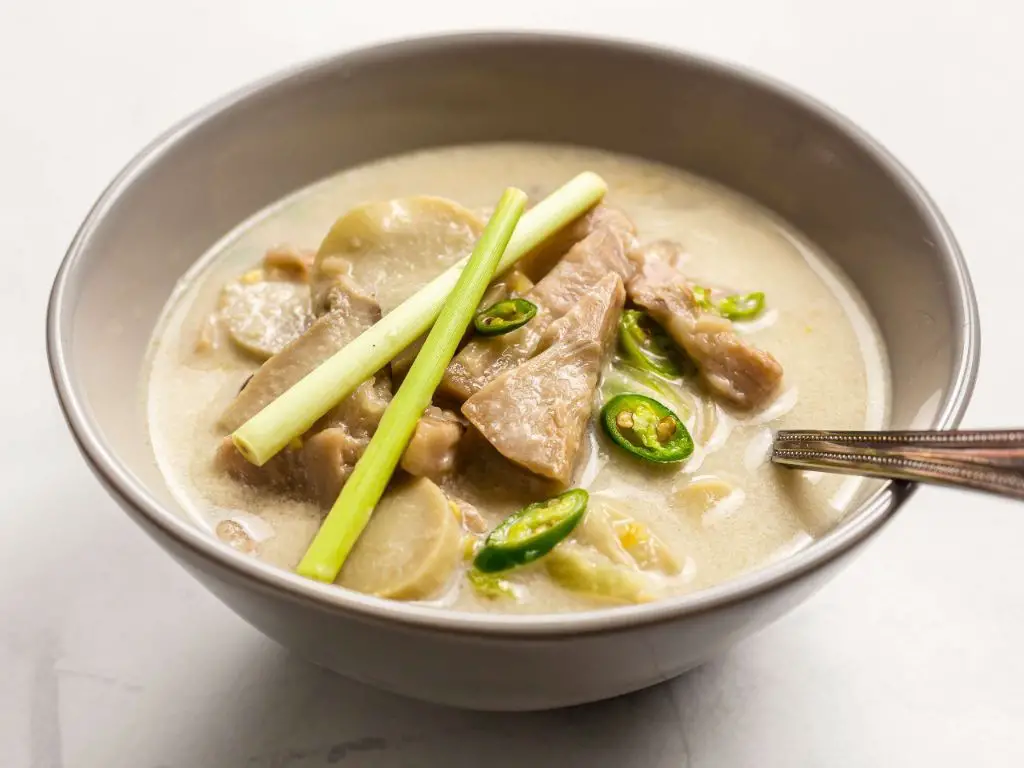 Jackfruit and Coconut Milk Soup