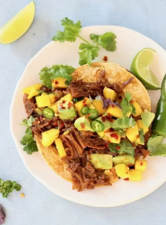 Jackfruit and Mango Salsa