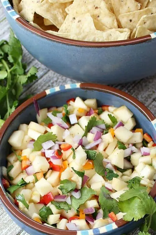 Jalapeño Cilantro Apple Salsa