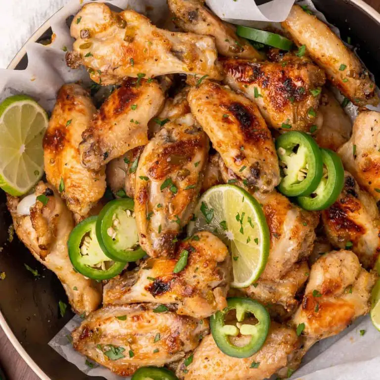 Jalapeño Lime Barbecued Chicken Wings
