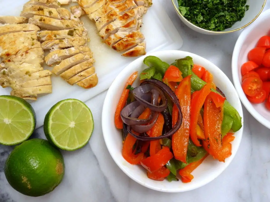 Jalapeño Lime Chicken Fajitas