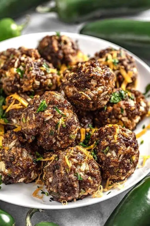 Jalapeño Popper Cocktail Meatballs