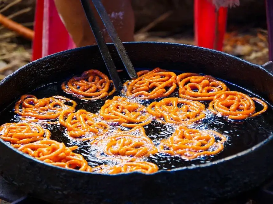 Jalebi with Crispy Coils