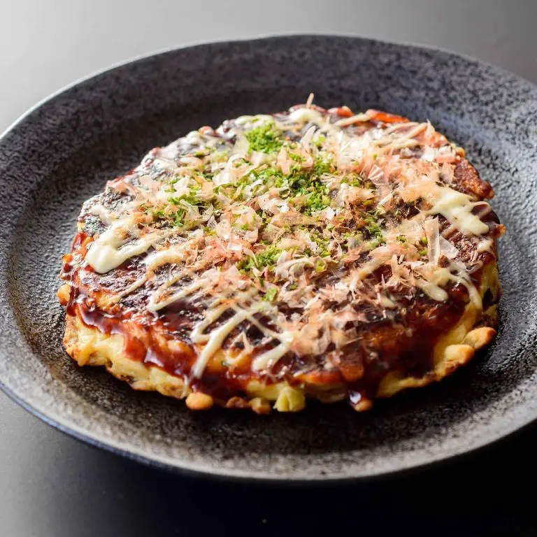 Japanese Ground Chicken Okonomiyaki
