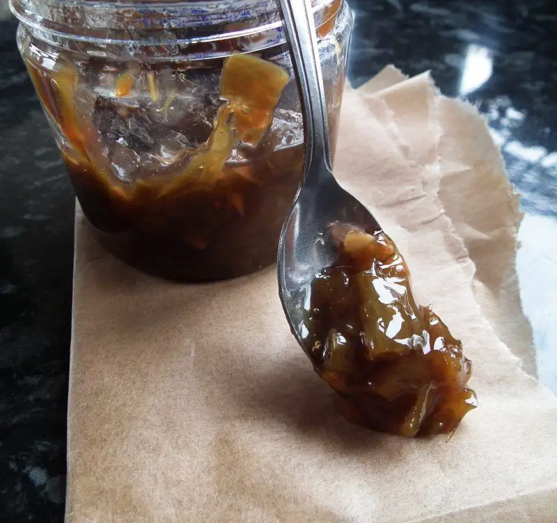 Japanese Knotweed and Ginger Jam