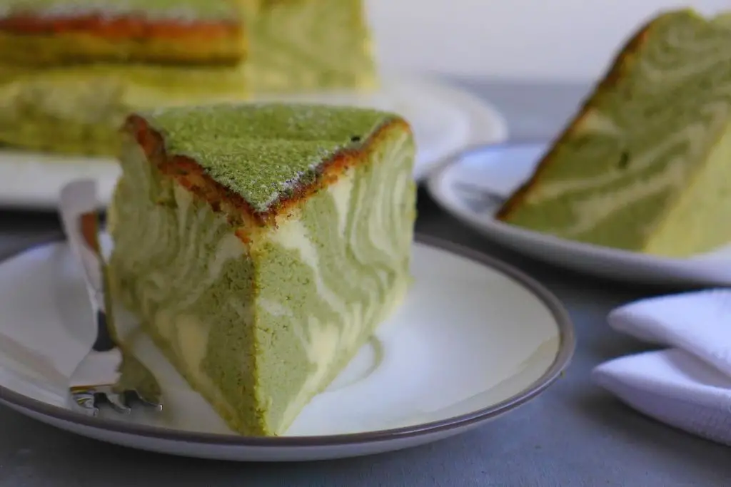 Japanese Matcha Cheesecake