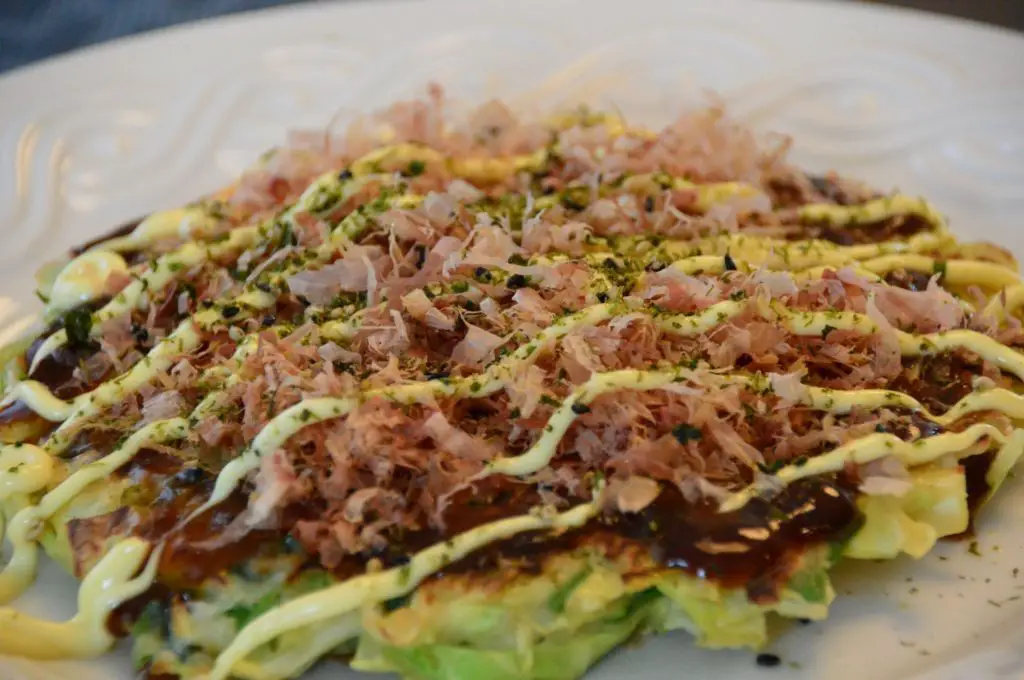 Japanese Okonomiyaki Pizza