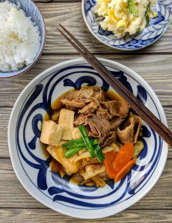 Japanese-Style Beef Sukiyaki