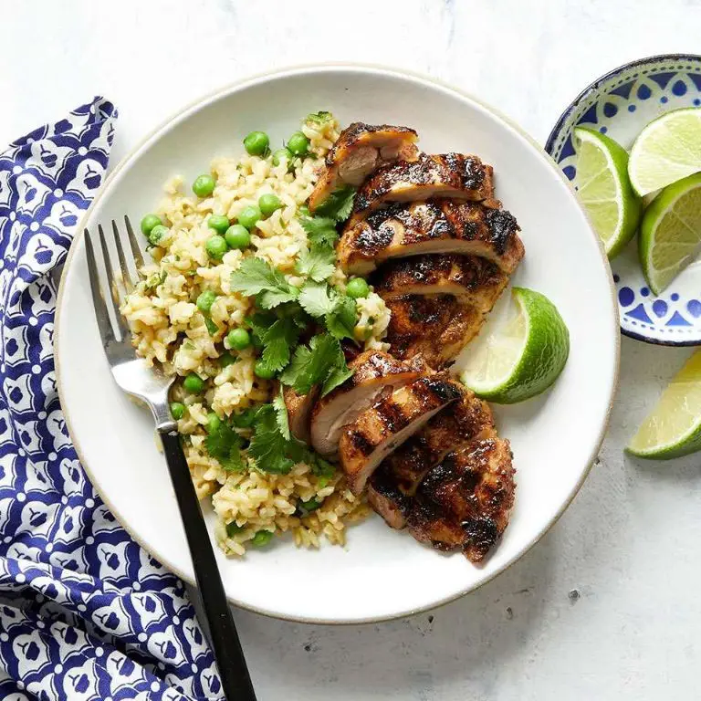 Jerk Chicken with Coconut Rice