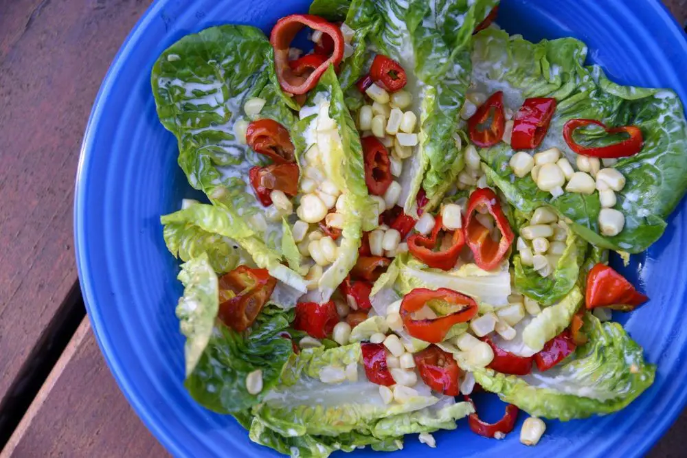 Jimmy Nardello Pepper and Avocado Salad