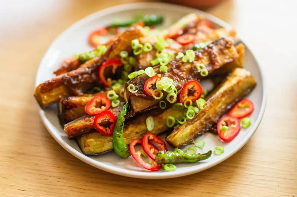 Jimmy Nardello Pepper and Eggplant Parmesan