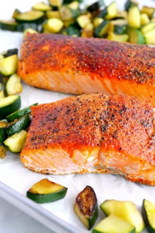 Juicy Air Fryer Salmon