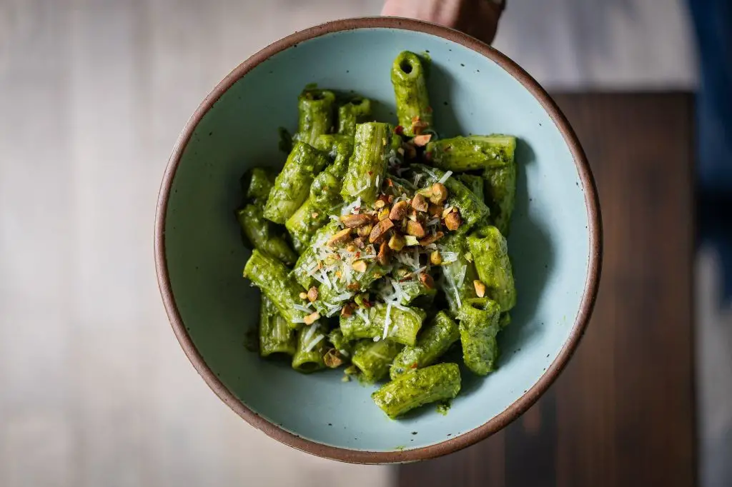 Kale and Pistachio Pesto