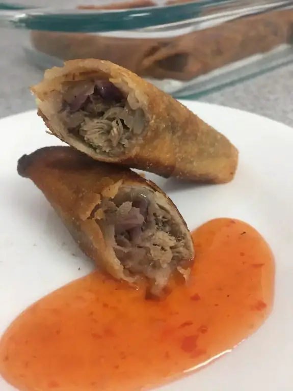 Kalua Pork Egg Rolls