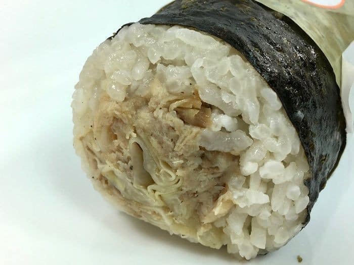 Kalua Pork Musubi with Cabbage