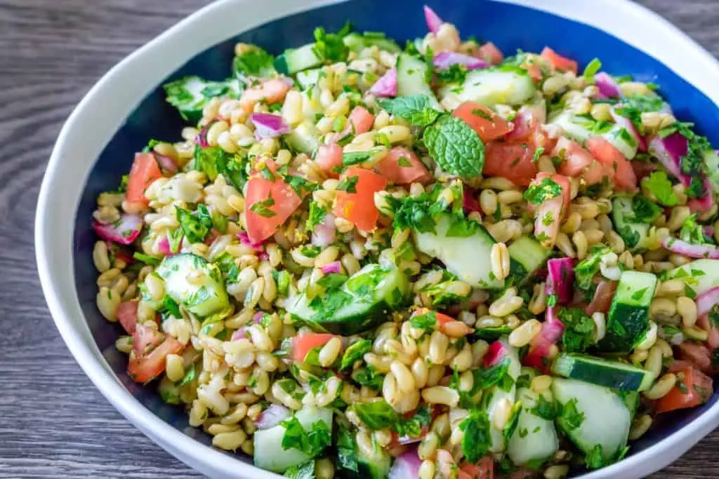 Kamut Tabbouleh with Fresh Herbs