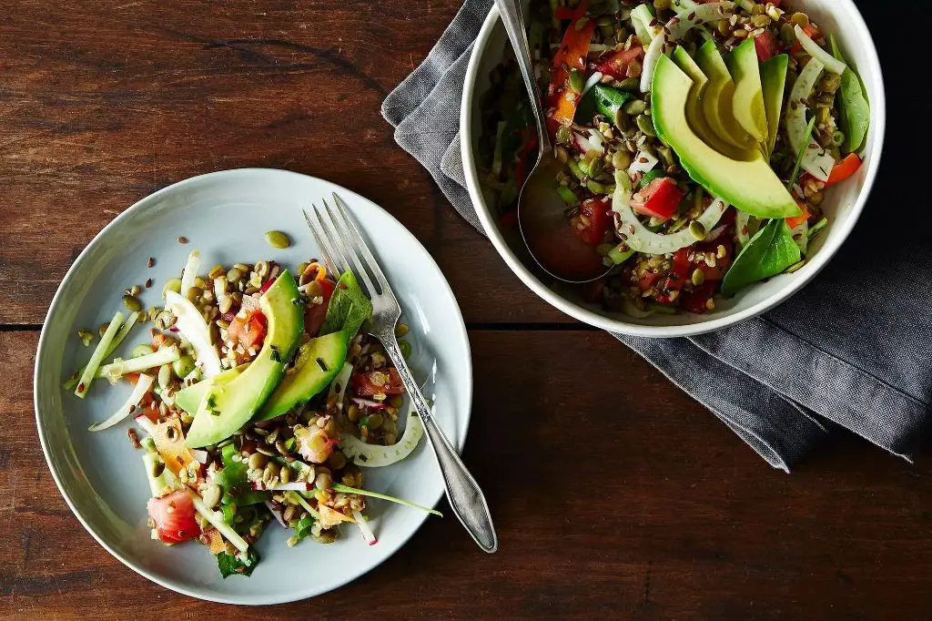 Kamut and Avocado Salad