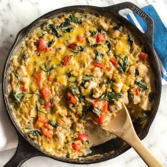 Kamut and Kale Casserole