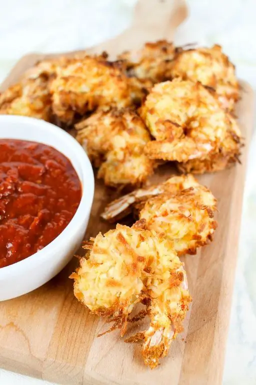 Keto Air Fryer Coconut Shrimp