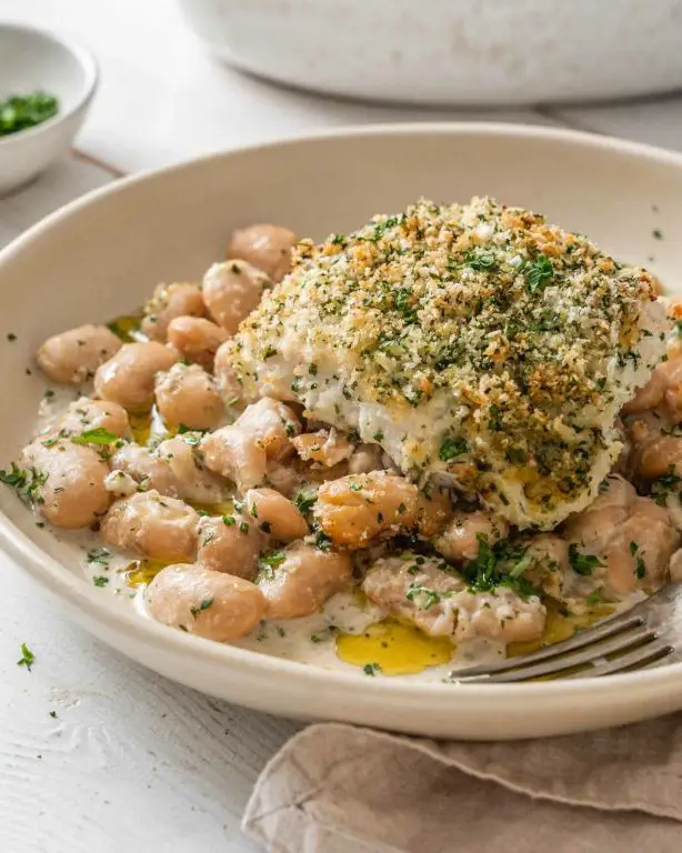 Keto Air Fryer Herb-Crusted Cod