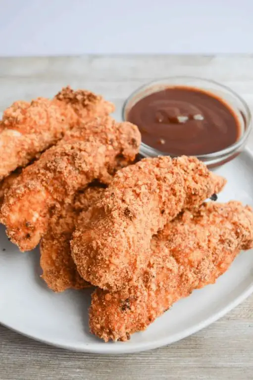 Keto Air Fryer Spicy Chicken Tenders