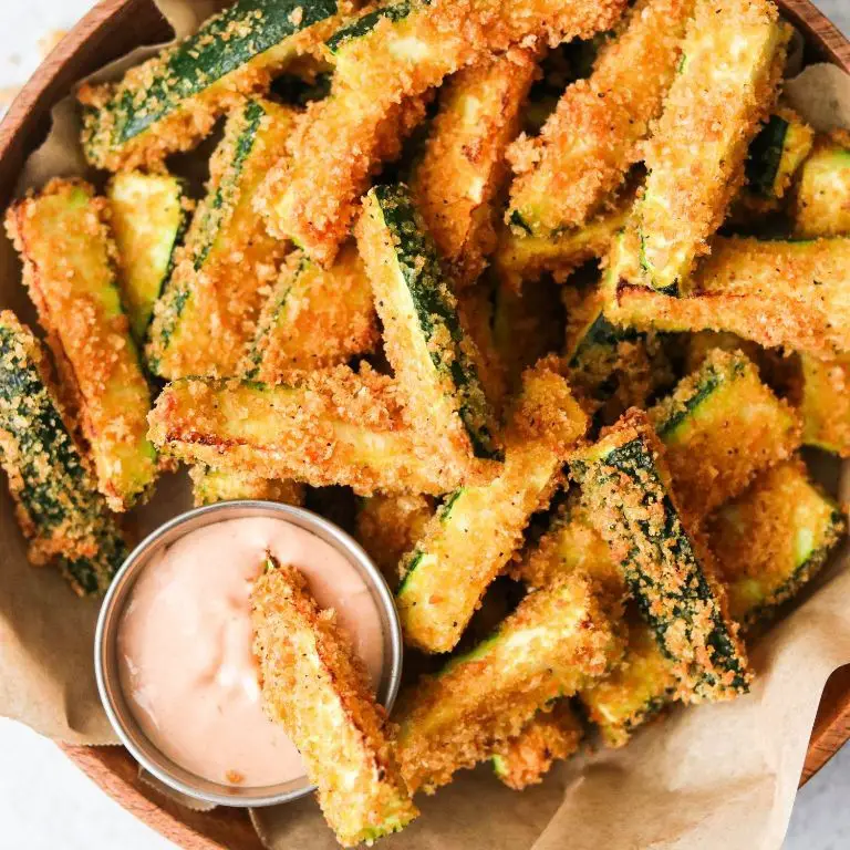 Keto Air Fryer Zucchini Fries