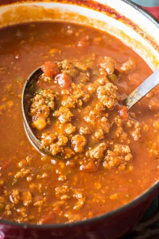 Keto Beef Chili with No Beans