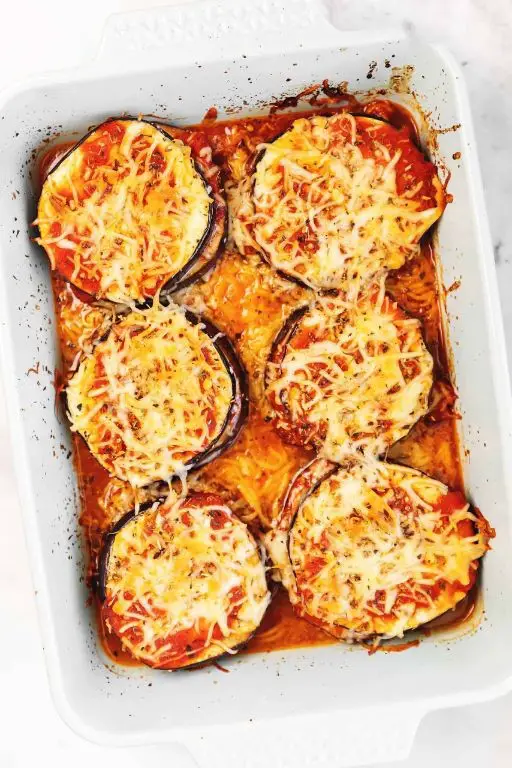 Keto-Friendly Eggplant Parmesan