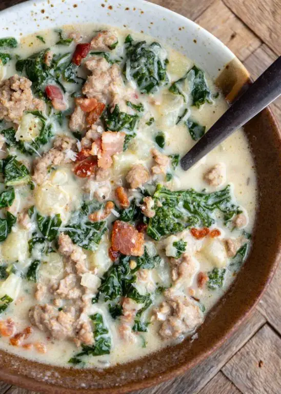 Keto-Friendly Instant Pot Zuppa Toscana