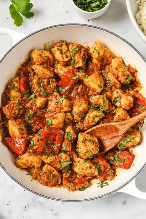 Keto-style Chicken Curry