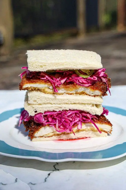 Kewpie Mayo Chicken Katsu Sandwich