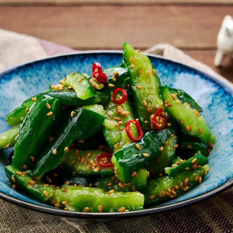 Kewpie Mayo Smashed Cucumber Salad