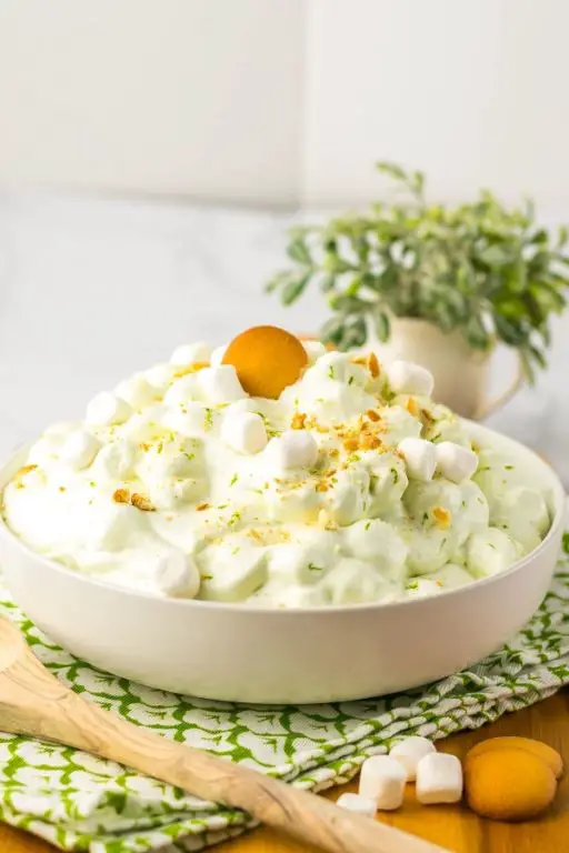 Key Lime Fluff Salad with Lime Zest