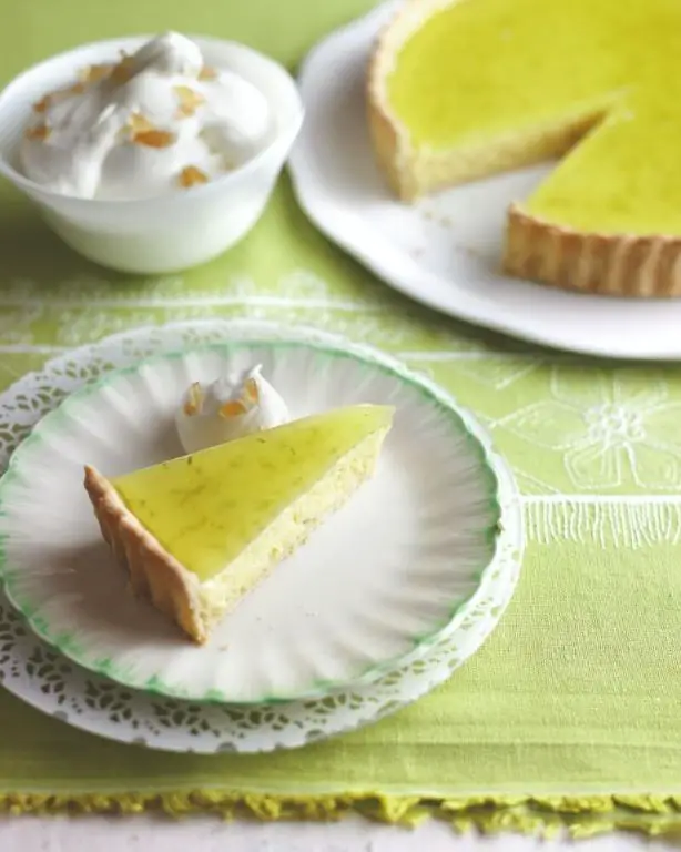 Key Lime Gelatin Tart