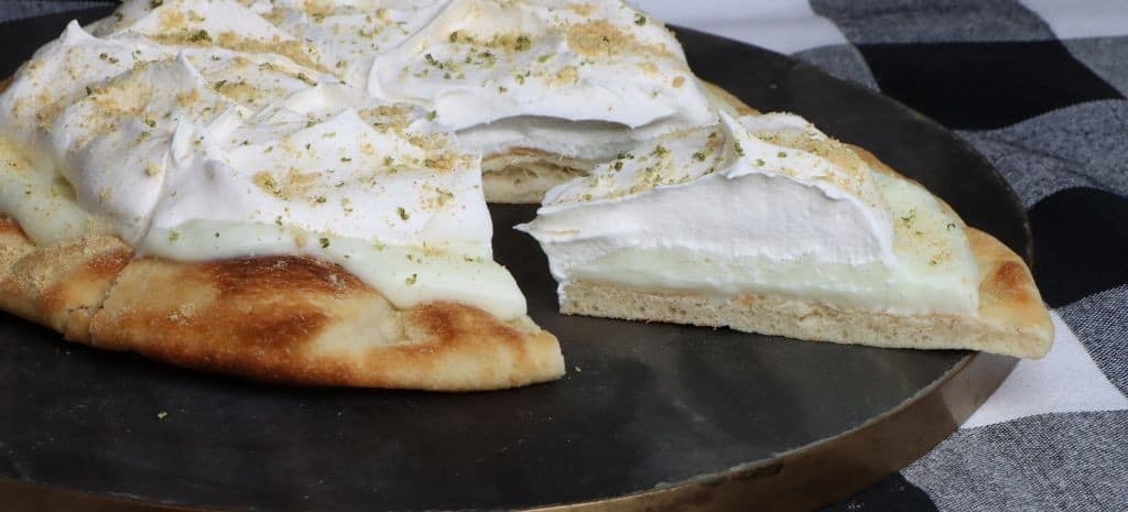 Key Lime Pie Dessert Pizza