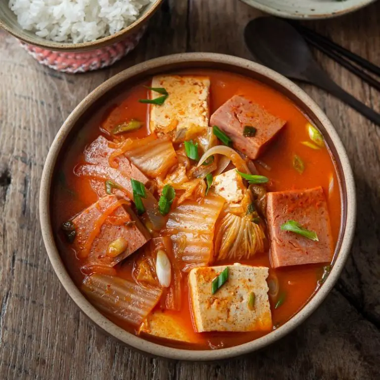 Kimchi Spam Stew