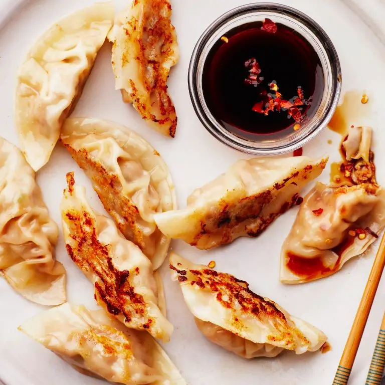 Kimchi and Pork Dumplings