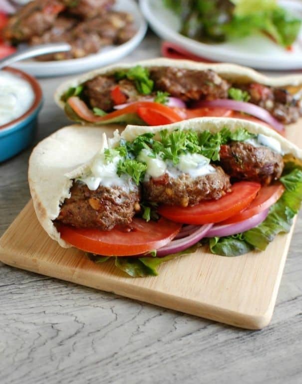 Kodo Millet Burgers with Mint Yogurt Sauce