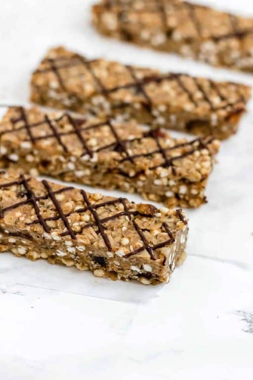 Kodo Millet Energy Bars with Dates and Nuts