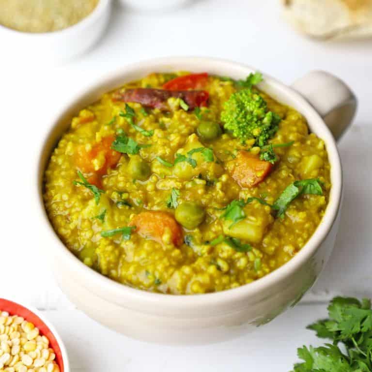 Kodo Millet Khichdi with Vegetables